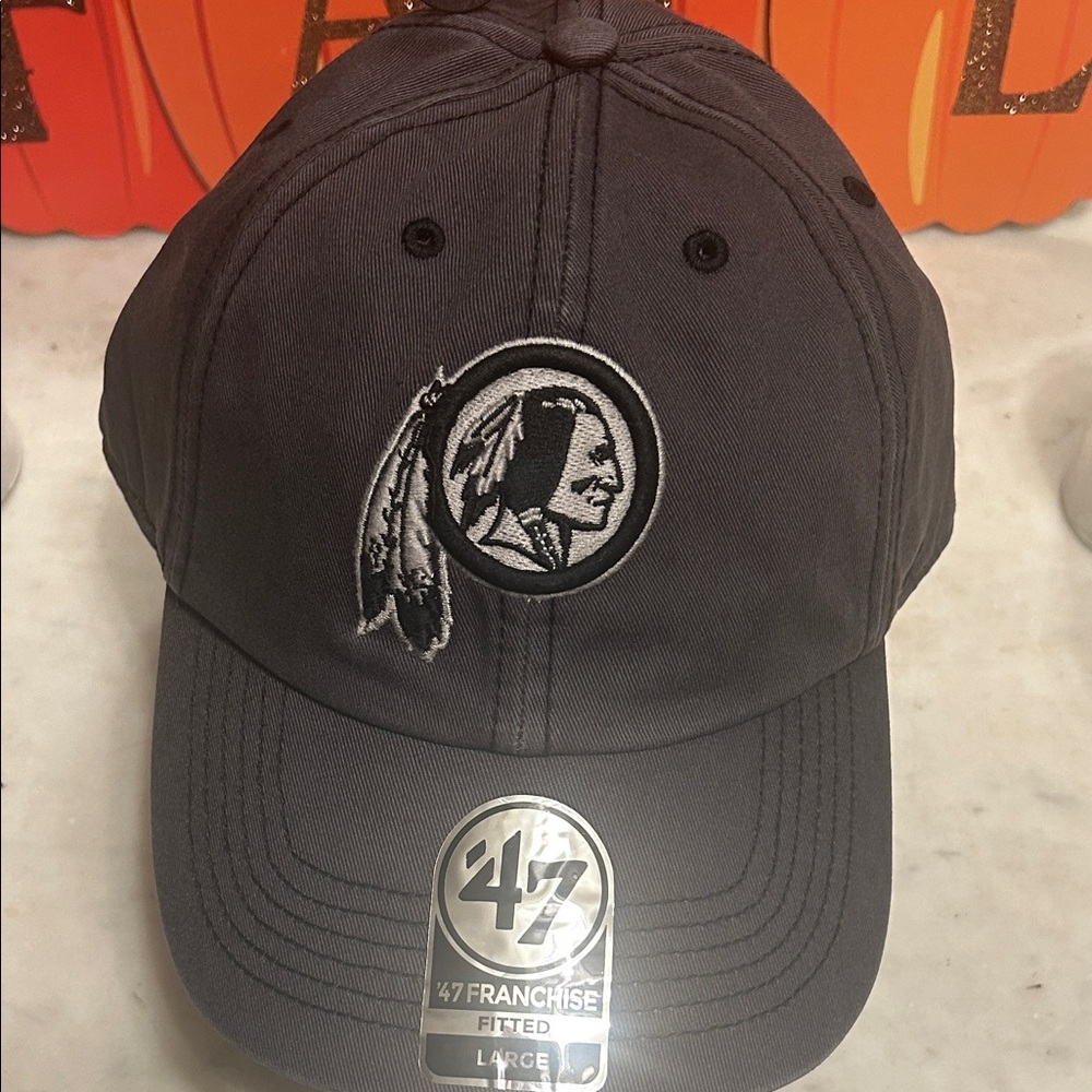 47 Brand Black Hat with Embroidered Logo